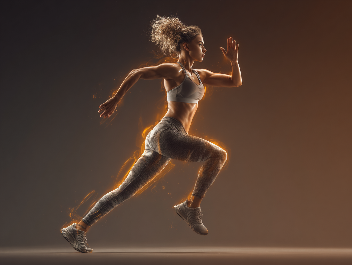 Femeie matură făcând yoga în natură